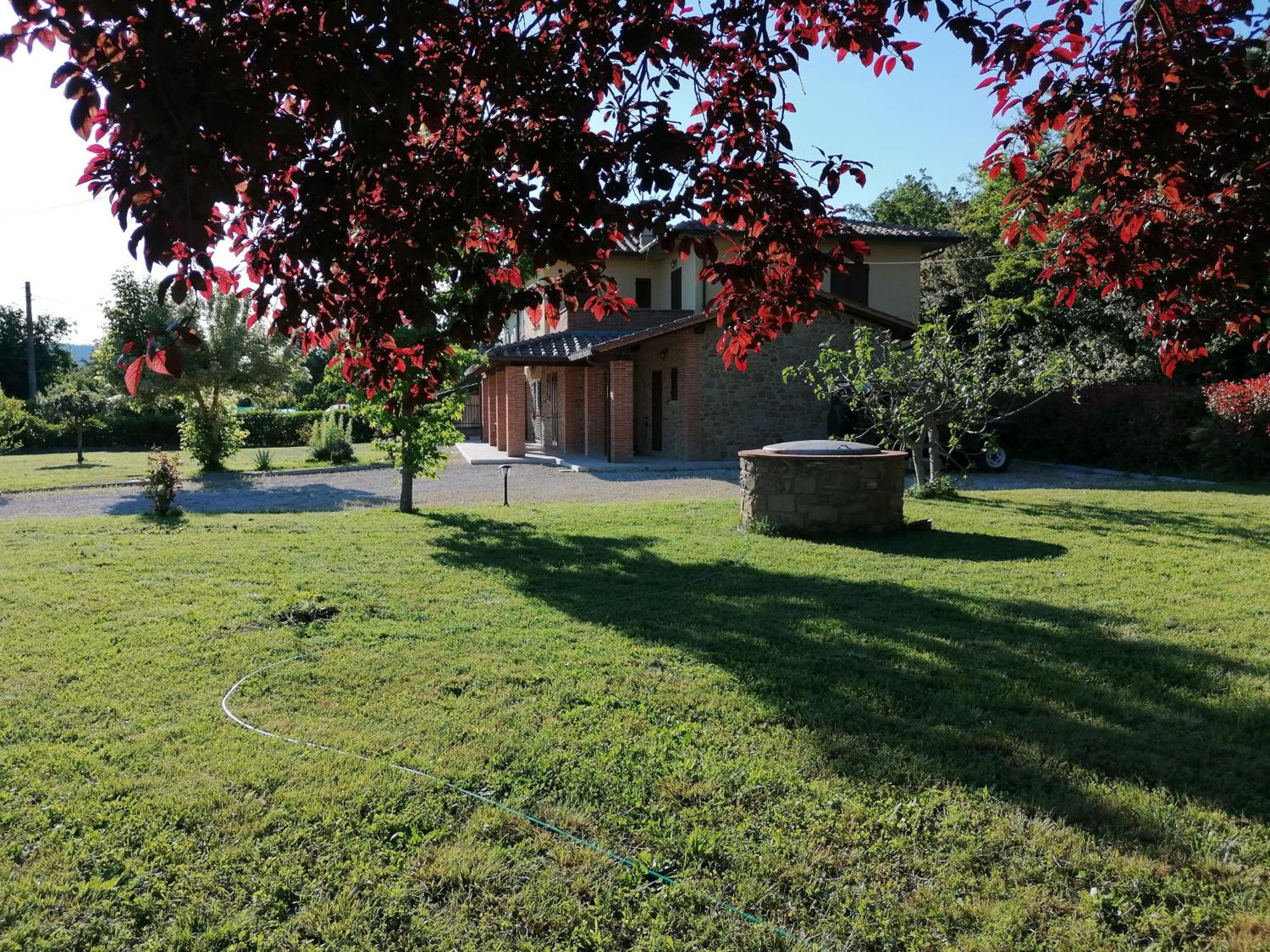 Il Boschetto Da Michael -Quercia Hotel Badia Al Pino Luaran gambar